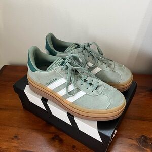 adidas Gazelle bold Sage Green